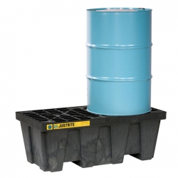 Justrite 28623 EcoPolyBlend 2 Drum Spill Control Pallet 